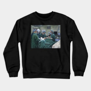 Skin Deep - Oil on Canvas by Avril Thomas - Adelaide / South Australia Artist Crewneck Sweatshirt